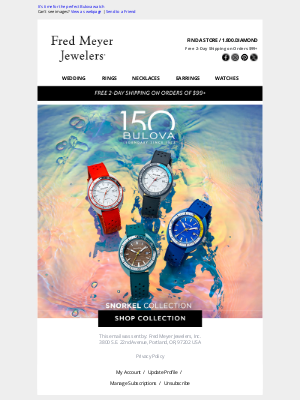 Fred Meyer Jewelers - It’s time for the perfect Bulova watch