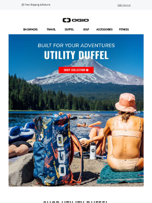 Ogio - Built For Your Adventures | Shop Utility Duffel