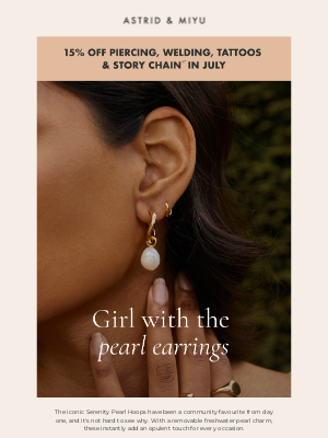 Astrid & Miyu (United Kingdom) - The it-pearl earrings