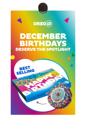 Oreo - Plan Ahead: December Birthdays & Holiday Gifts Inside!