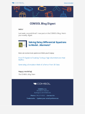 COMSOL - COMSOL Blog Digest, December 13