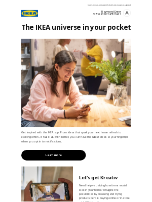 IKEA (Canada) - Raymond, get IKEA perks at your fingertips 🤳