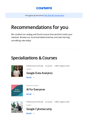 Recommended: Google Data Analytics