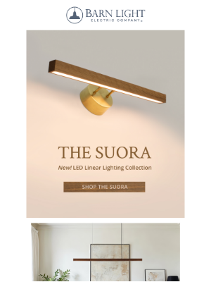 Barn Light Electric - NEW PRODUCT RELEASE - The Suora