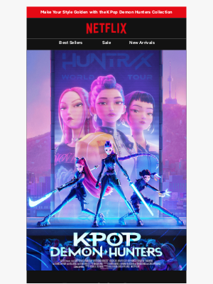 Netflix - Shop What's New: KPop Demon Hunters Collection 😈🎤