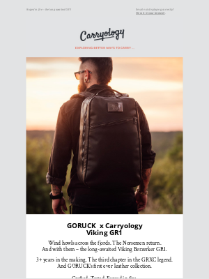 Carryology - GORUCK x Carryology Viking GR1