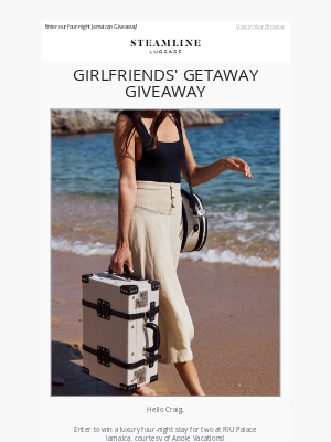 Steamline Luggage - Discover Luxury Like Never Before