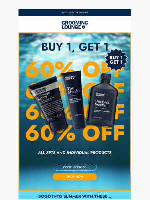 Grooming Lounge - BOGO 60% Off 🟰Smarter Grooming Math