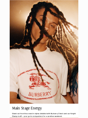 Burberry (United Kingdom) - Made for the weekend: motifs to move in
