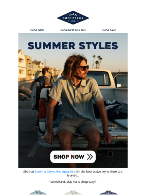 Man Outfitters - Shop Summer Styles