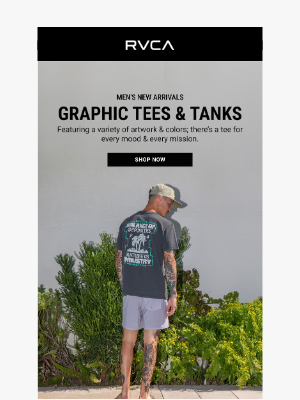 RVCA - Essential Summer Tees
