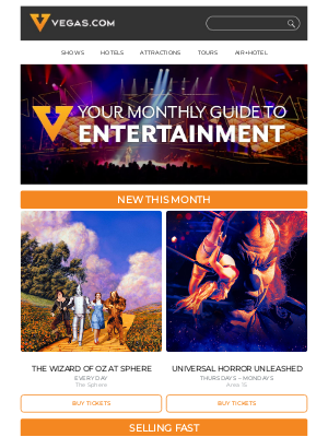 Vegas - End Summer on a High Note 🎶 September's Lineup Is Here!