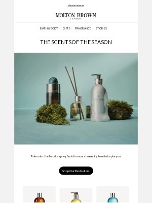 Molton Brown USA - Blooming Bestsellers