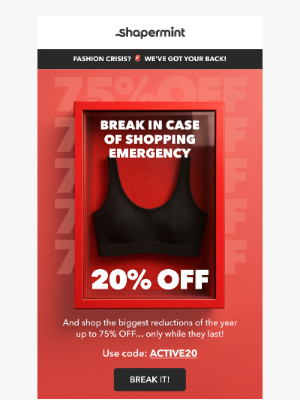 Shapermint - Shopping Emergency 🚨 Break This
