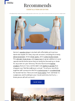 Travel + Leisure - Under $100: Linen Pants, Leather Bags, and More Essentials Worth Packing