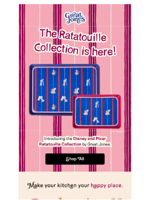 Great Jones - The Ratatouille Collection is here!