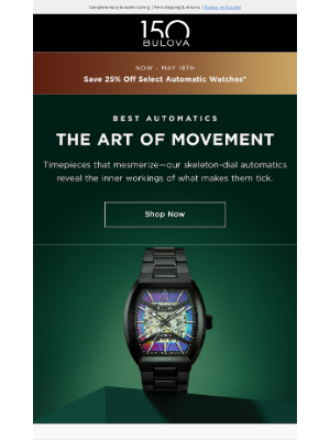 Bulova - Never Skip a Beat: Our Best Skeleton & Heartbeat Dial Automatics