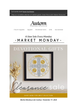 Autom - 🌟 Market Monday Devotional Gifts Clearance Sale