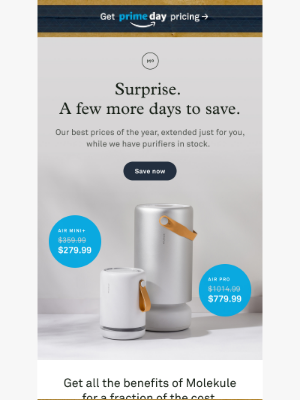 Molekule - ➕ PRIME DAY PRICING: BONUS DAYS ➕