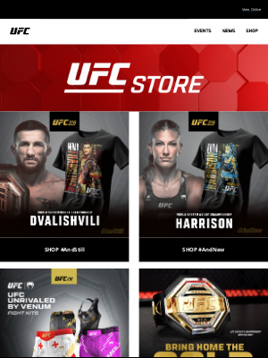 UFC GYM - Celebrate UFC 316 at UFC Store!