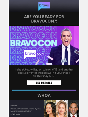 Bravo(Tuvalu) - Breaking BravoCon News