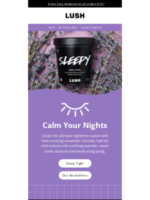 Lush North America - 😴 Create the perfect nighttime routine