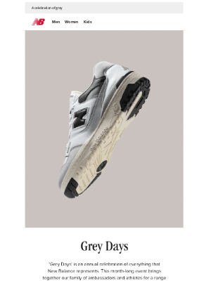 New Balance - Grey Days