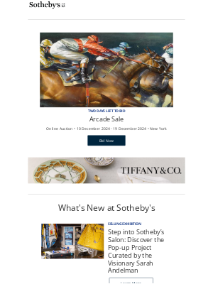 sothebys - Arcade Sale