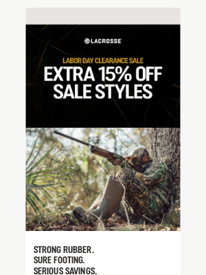 LaCrosse Footwear Inc - Real Savings on Reliable Rubber Boots