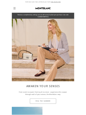 Montblanc - Engage your senses with Montblanc