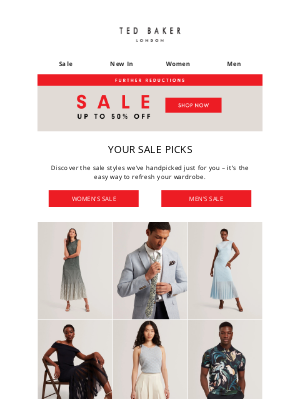 Ted Baker (United Kingdom) - Just for You – Personalised SALE Picks
