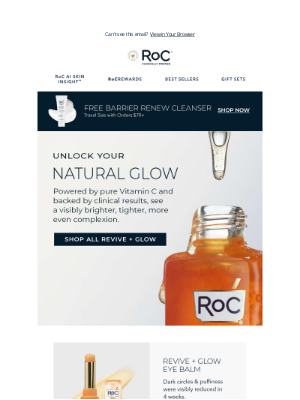 RoC Skincare - Unlock Your Natural Glow