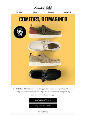 Clarks Shoes - Run, Don’t Walk: Sneaker Deals Inside