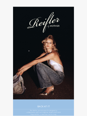 Mother Denim - THE REIFLER: BACK IN STOCK