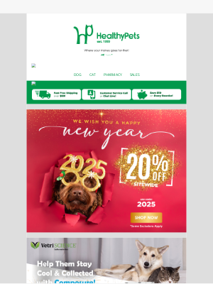 HealthyPets - 🥳 Start Off The New Year With A Bang!