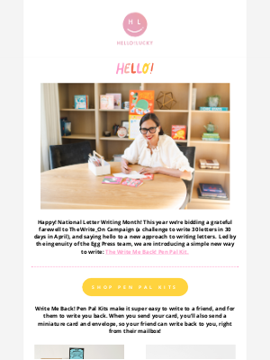 Hello!Lucky - Sister Share: Write Me Back! 💌