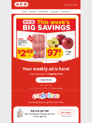 H-E-B - Your weekly ad is here!