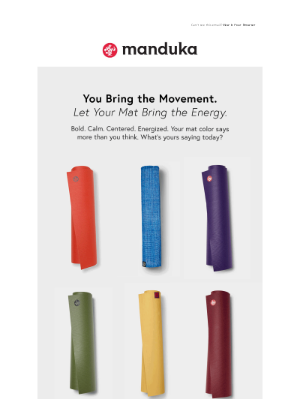 Manduka - Color Isn’t Just a Look. It’s a Feeling.