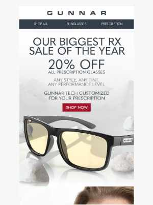 GUNNAR Optiks - Epic Black Friday Prescription Deals