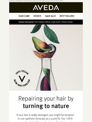 Aveda - Repair Your Hair By Turning To Nature