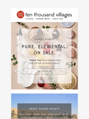 Ten Thousand Villages - Nourish Your Skin the Mediterranean Way 🌿