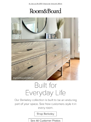 Room & Board - Trend-proof storage, real homes