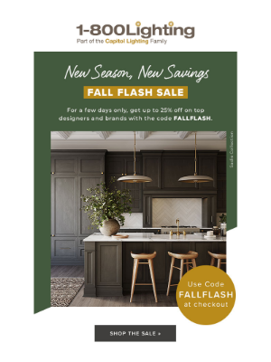 Bellacor - 🌟 Fall Flash Sale: Save Up to 25%!