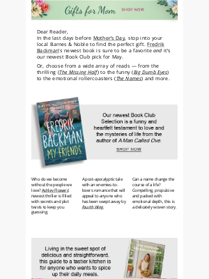 Barnes & Noble, INC - Your Weekly New & Noteworthy