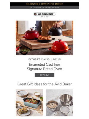 Le Creuset - Celebrating Dads Who Rise to the Occasion