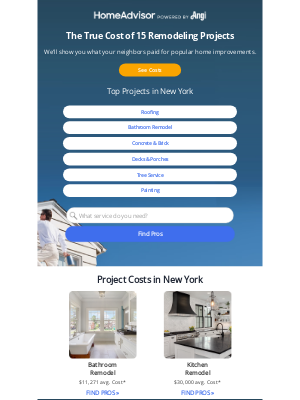 HomeAdvisor - See What Your Neighbors Paid for These 15 Renovation Projects