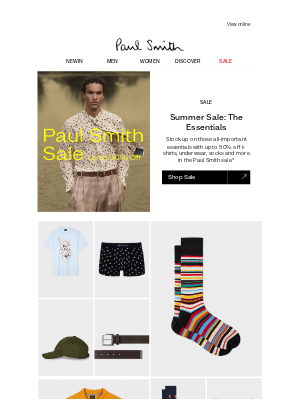 Paul Smith - Time to refresh your sock drawer