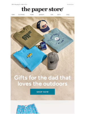 The Paper Store - Got an outdoorsy dad? He'll love this.