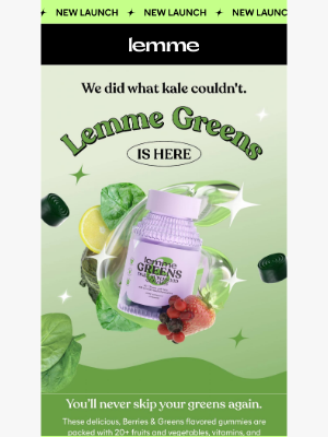 Lemme - Lemme Greens is here 🌿✨