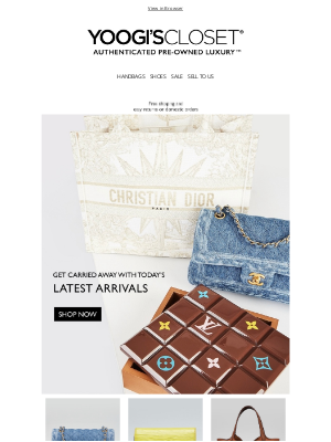 Yoogi's Closet - Treat yourself to today's latest arrivals!